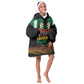 Personalized Nigeria Black History Month Kid Wearable Blanket Hoodie Live It Learn It Make It - African Pride