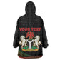 Personalized Nigeria Black History Month Kid Wearable Blanket Hoodie Live It Learn It Make It - African Pride