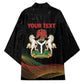 Personalized Nigeria Black History Month Kimono Live It Learn It Make It - African Pride