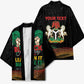 Personalized Nigeria Black History Month Kimono Live It Learn It Make It - African Pride