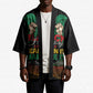 Personalized Nigeria Black History Month Kimono Live It Learn It Make It - African Pride