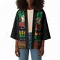 Personalized Nigeria Black History Month Kimono Live It Learn It Make It - African Pride