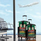 Nigeria Black History Month Luggage Cover Live It Learn It Make It - African Pride