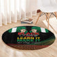 Nigeria Black History Month Round Carpet Live It Learn It Make It - African Pride
