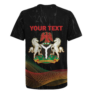 Personalized Nigeria Black History Month Rugby Jersey Live It Learn It Make It - African Pride
