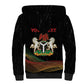 Personalized Nigeria Black History Month Sherpa Hoodie Live It Learn It Make It - African Pride