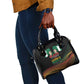 Nigeria Black History Month Shoulder Handbag Live It Learn It Make It - African Pride