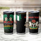 Personalized Nigeria Black History Month Tumbler Cup Live It Learn It Make It - African Pride
