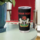 Personalized Nigeria Black History Month Tumbler Cup Live It Learn It Make It - African Pride