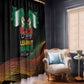 Nigeria Black History Month Window Curtain Live It Learn It Make It - African Pride