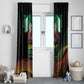 Nigeria Black History Month Window Curtain Live It Learn It Make It - African Pride