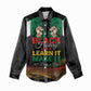 Personalized Nigeria Black History Month Women Casual Shirt Live It Learn It Make It - African Pride