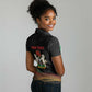 Personalized Nigeria Black History Month Women Polo Shirt Live It Learn It Make It - African Pride