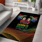 South Africa Black History Month Area Rug Live It Learn It Make It - African Pride