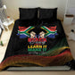 South Africa Black History Month Bedding Set Live It Learn It Make It - African Pride