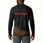 Personalized South Africa Black History Month Button Sweatshirt Live It Learn It Make It