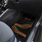 Personalized South Africa Black History Month Car Mats Live It Learn It Make It - African Pride