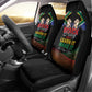 South Africa Black History Month Car Seat Cover Live It Learn It Make It - African Pride
