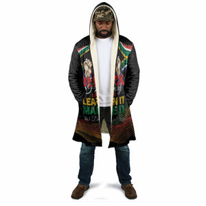 Personalized South Africa Black History Month Cloak Live It Learn It Make It - African Pride
