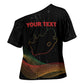 Personalized South Africa Black History Month Cross Shoulder Shirt Live It Learn It Make It - African Pride