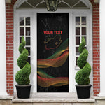 Personalized South Africa Black History Month Door Cover Live It Learn It Make It - African Pride