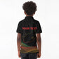 Personalized South Africa Black History Month Kid Polo Shirt Live It Learn It Make It - African Pride