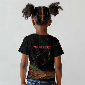 Personalized South Africa Black History Month Kid T shirt Live It Learn It Make It - African Pride