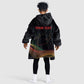 Personalized South Africa Black History Month Kid Wearable Blanket Hoodie Live It Learn It Make It - African Pride