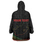 Personalized South Africa Black History Month Kid Wearable Blanket Hoodie Live It Learn It Make It - African Pride