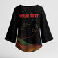 Personalized South Africa Black History Month Kimono Sleeve Blouse Live It Learn It Make It - African Pride