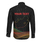 Personalized South Africa Black History Month Long Sleeve Button Shirt Live It Learn It Make It - African Pride