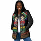 Personalized South Africa Black History Month Padded Jacket Live It Learn It Make It - African Pride