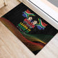 South Africa Black History Month Rubber Doormat Live It Learn It Make It - African Pride