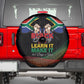 South Africa Black History Month Spare Tire Cover Live It Learn It Make It - African Pride