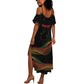 Personalized South Africa Black History Month Summer Maxi Dress Live It Learn It Make It - African Pride