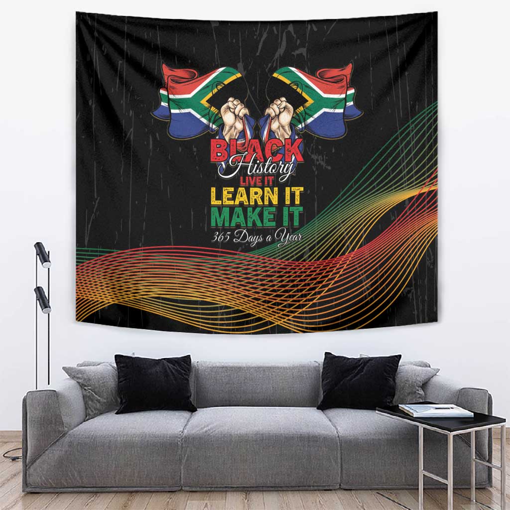 South Africa Black History Month Tapestry Live It Learn It Make It - African Pride