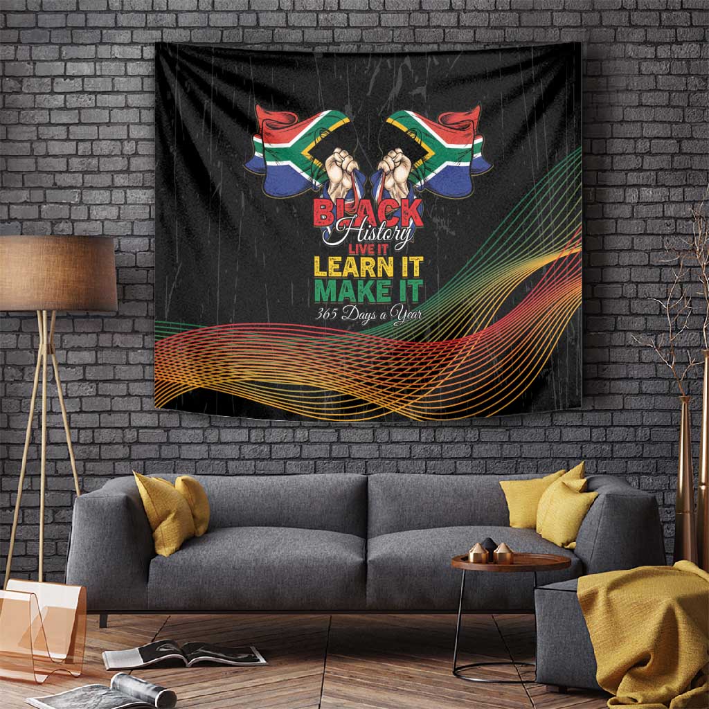 South Africa Black History Month Tapestry Live It Learn It Make It - African Pride