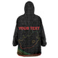 Personalized South Africa Black History Month Wearable Blanket Hoodie Live It Learn It Make It - African Pride