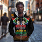 Personalized South Africa Black History Month Zip Hoodie Live It Learn It Make It - African Pride