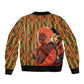 African Happy Mother's Day Bomber Jacket Black Mothers Kente Pattern