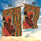 African Happy Mother's Day Garden Flag Black Mothers Kente Pattern