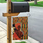 African Happy Mother's Day Garden Flag Black Mothers Kente Pattern