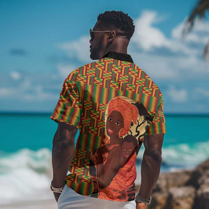 African Happy Mother's Day Hawaiian Shirt Black Mothers Kente Pattern