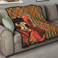 African Happy Mother's Day Quilt Black Mothers Kente Pattern