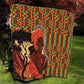 African Happy Mother's Day Quilt Black Mothers Kente Pattern