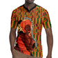 African Happy Mother's Day Rugby Jersey Black Mothers Kente Pattern