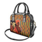 African Happy Mother's Day Shoulder Handbag Black Mothers Kente Pattern