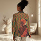 African Happy Mother's Day Women Casual Shirt Black Mothers Kente Pattern