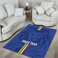 Custom Central African Republic Football Area Rug Allez Les Fauves