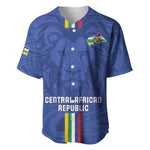Custom Central African Republic Football Baseball Jersey Allez Les Fauves